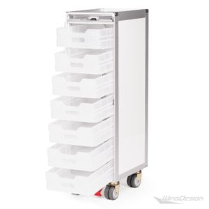 Flugzeugtrolley neu weiss, B-Ware | wingdesign.com