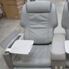 Flugzeugsitz Doppelbank-Business Class grau Niki Airbus A320 Tisch