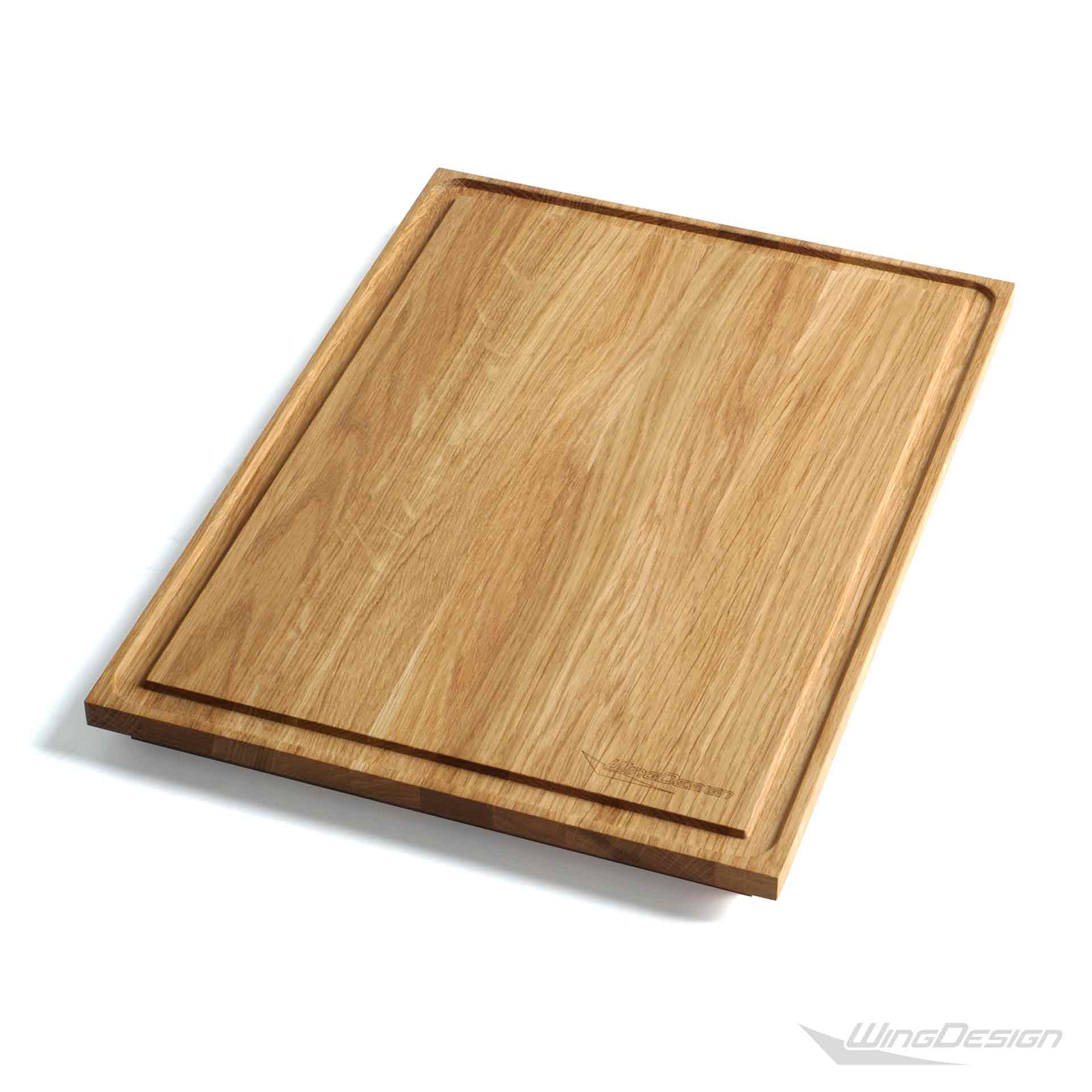 Flugzeugtrolley Holz - Schneidebrett Aufsatz aus Eichenholz