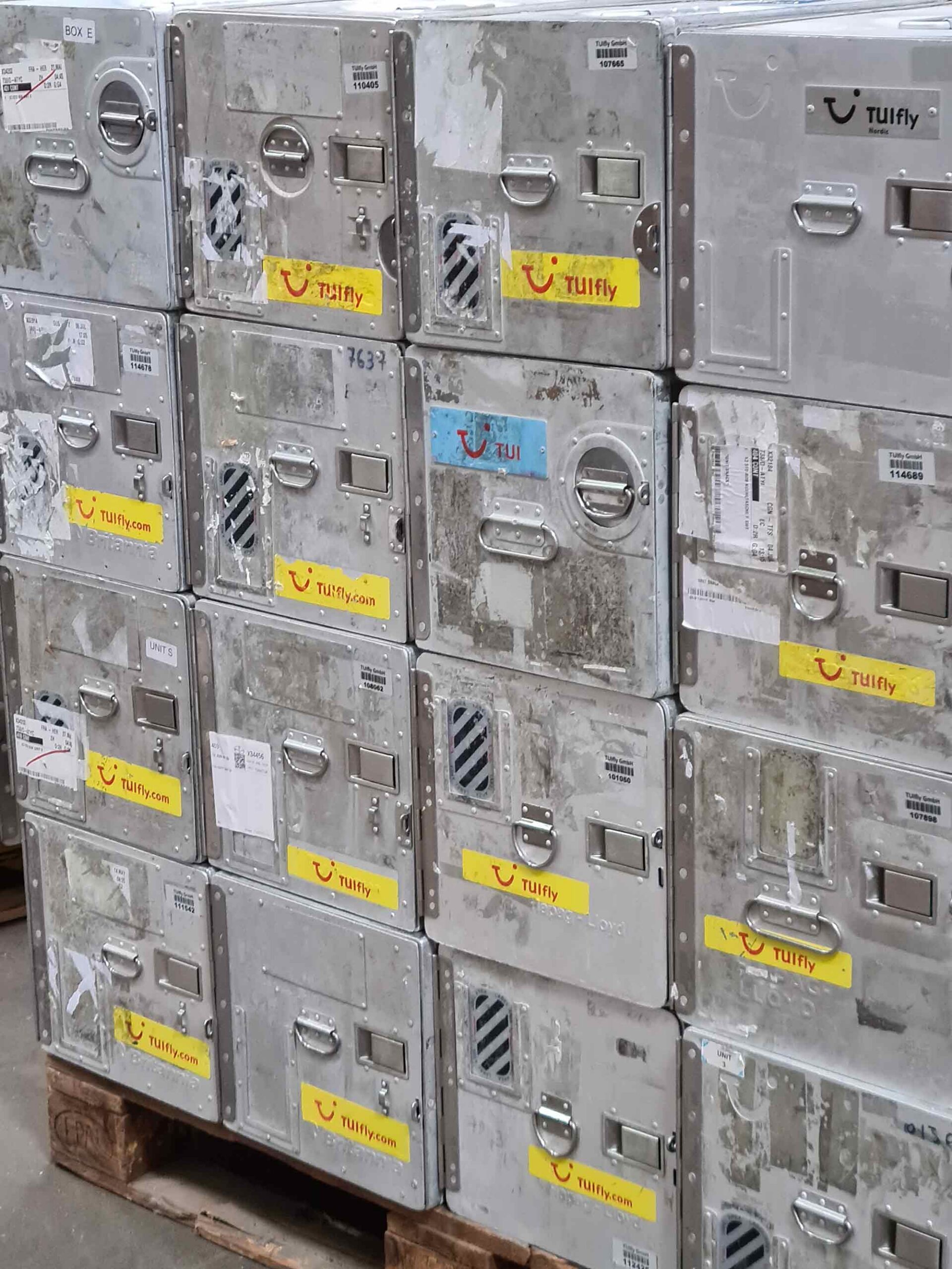 Gebrauchte Alu Bordbox silber in diversen Ausfuehrungen - Beispiele